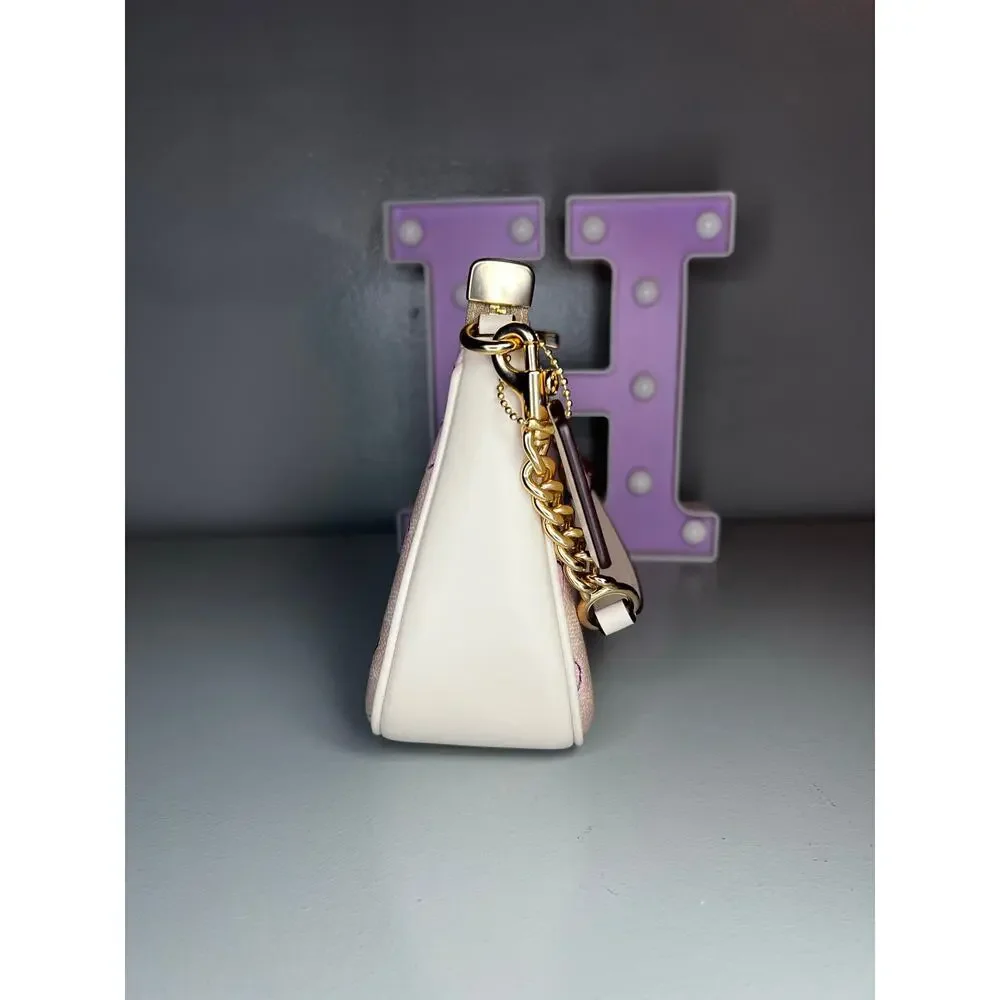 Coach Love Print Teri With Chain Strap - Asia Exclusive